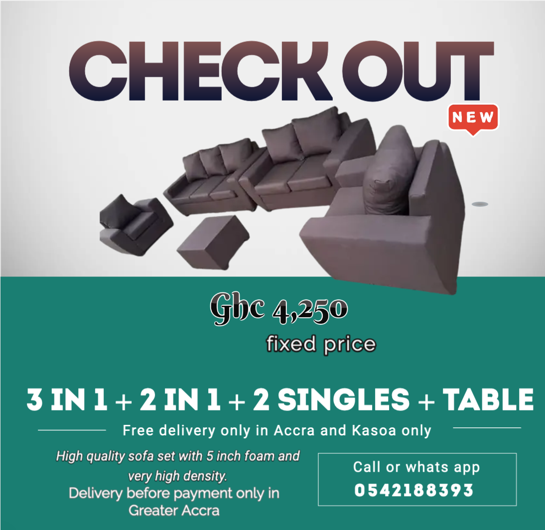 New : 3in1 Plus 2in1 Plus 2 Singles plus Table – Free delivery only in Accra and kasoa only